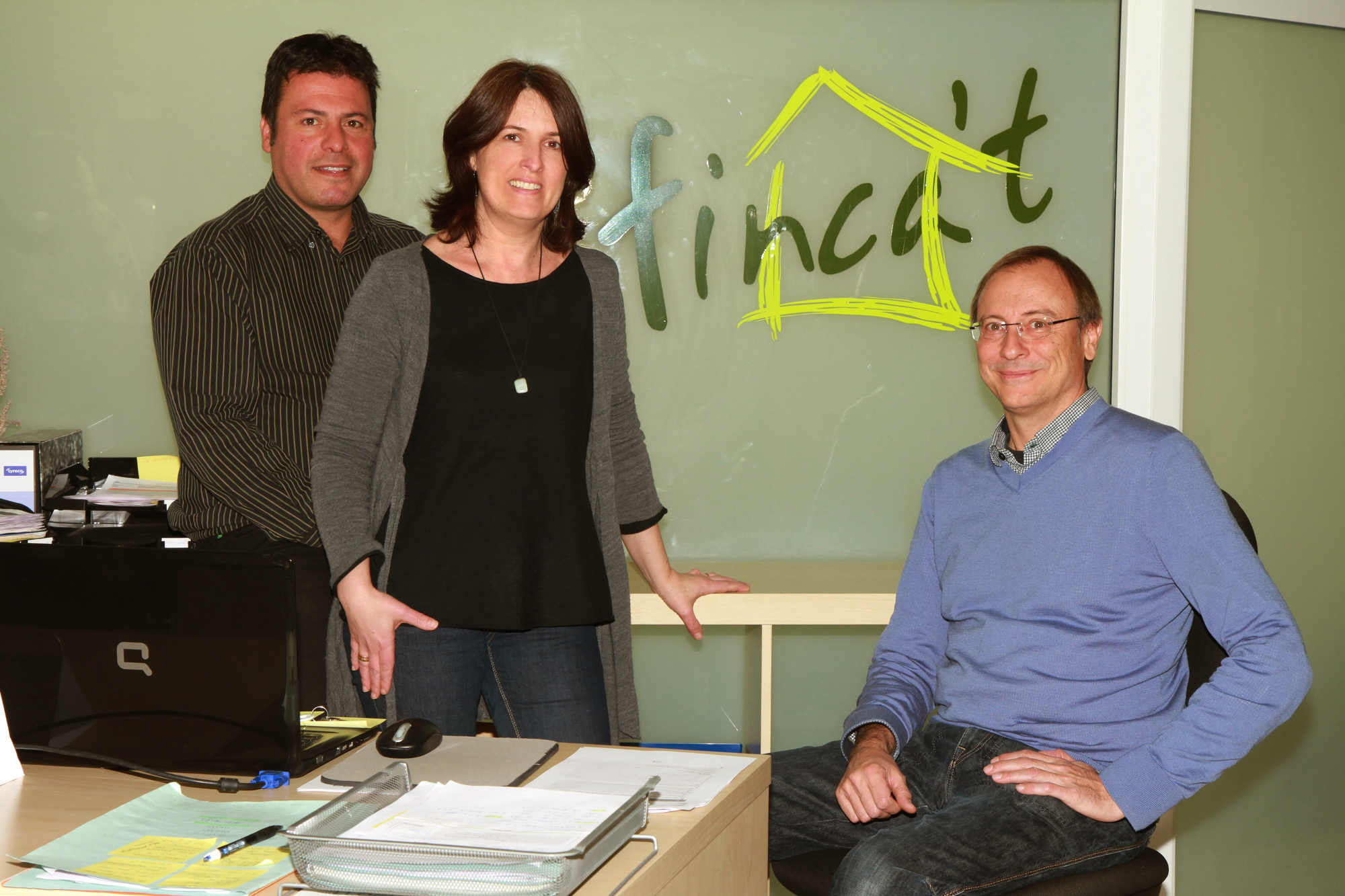 Oficina de l'immobiliària Finca't a Moià